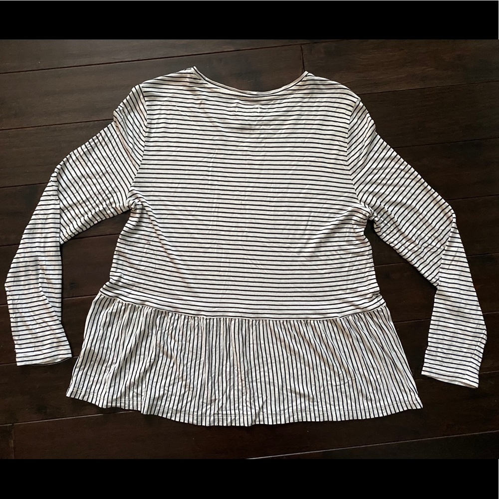 SOLD- Old Navy Striped Top - Picture 2 of 8